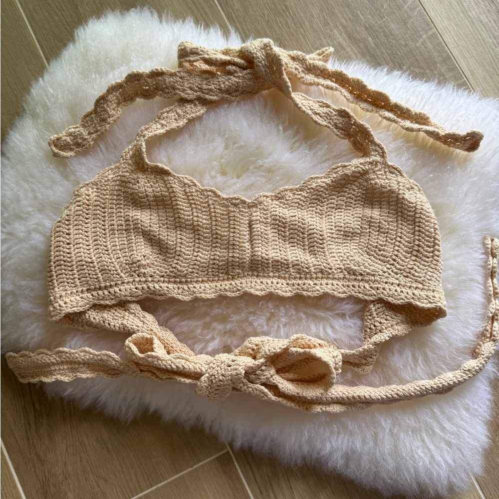 Salina Crochet Halter Top - Picture 3 of 6